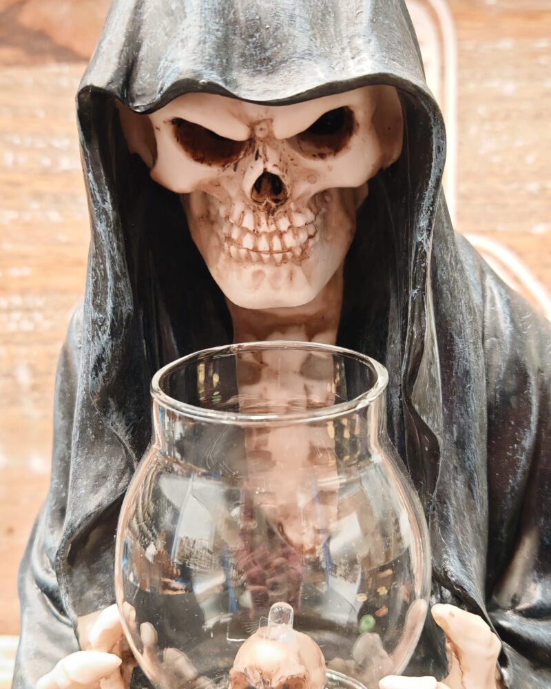 Lámpara Busto Santa Muerte - Imagen 2