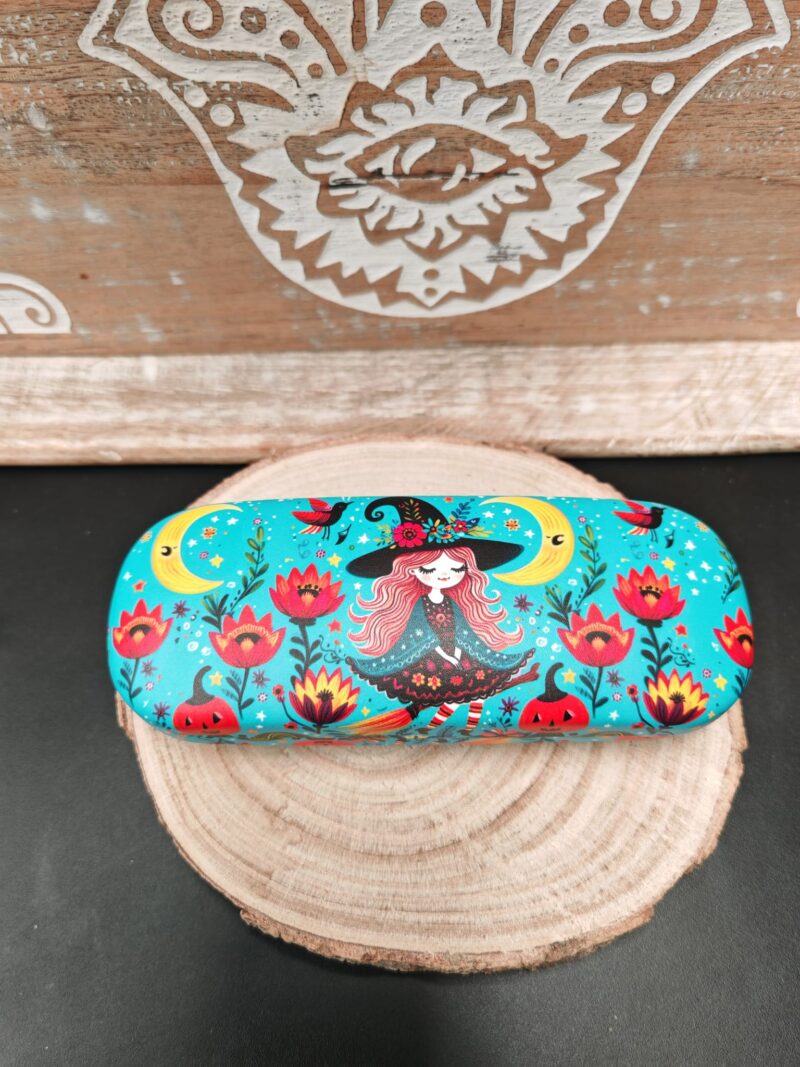 Funda para Gafas Brujita Azul