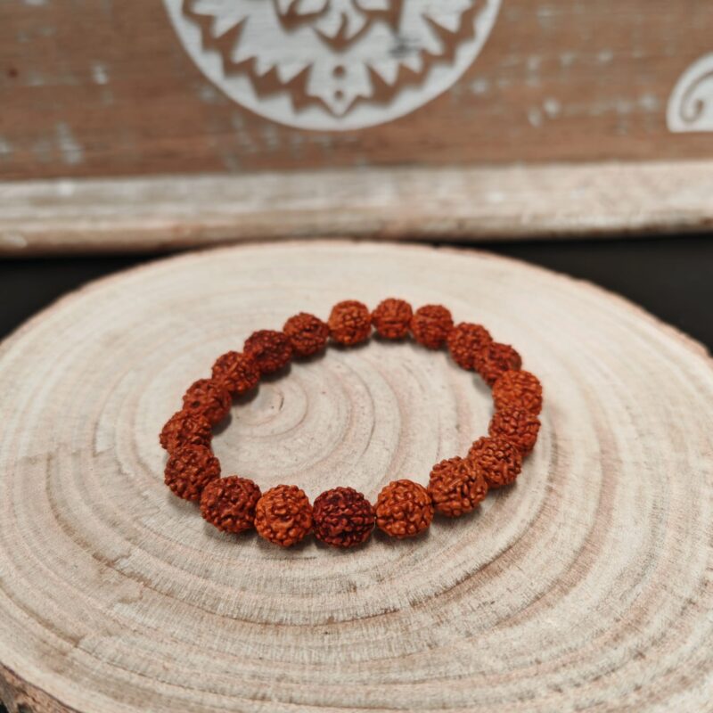 Pulsera Rudraksha 8mm