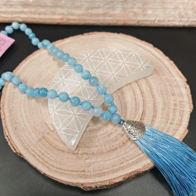 Código Sagrado Cuarzo Azul 8mm