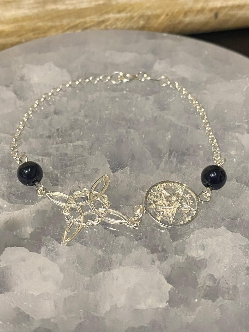 Pulsera Triple Protección Ónix