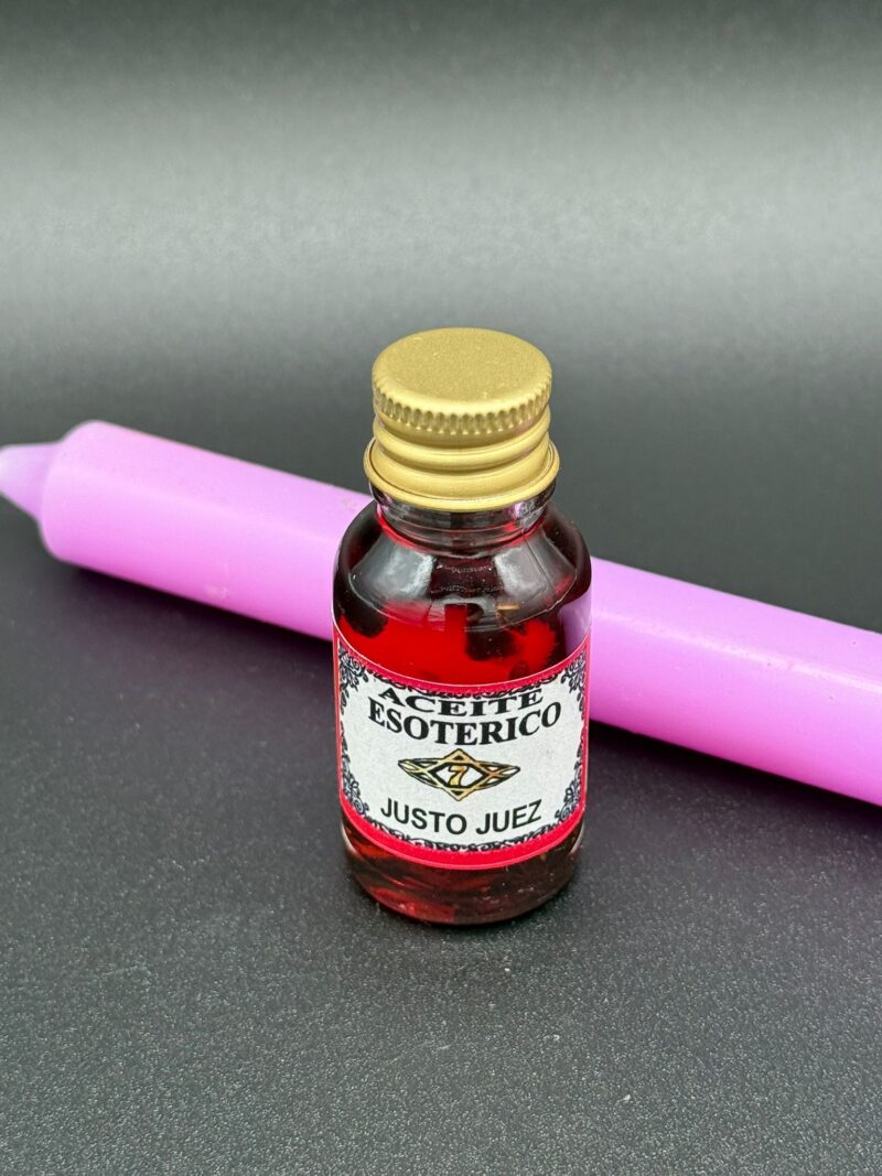 Aceite para Rituales Justo Juez