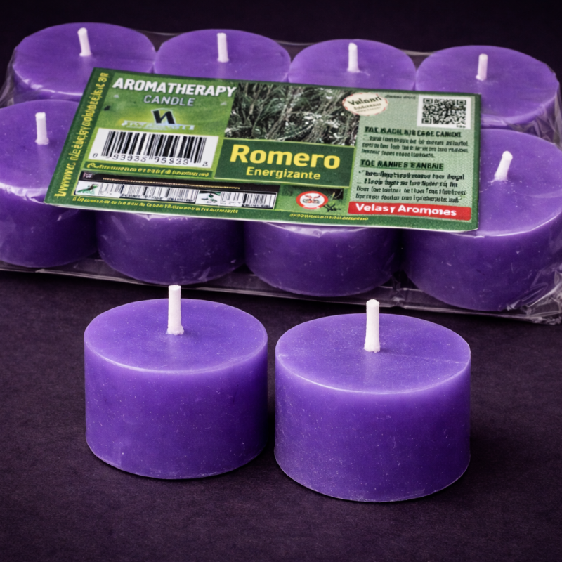 Vela de Aroma Romero (1 Unidad)