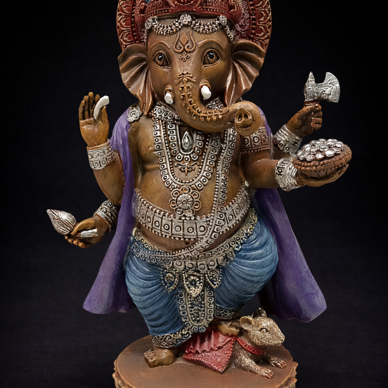 Ganesha de Pie - 27 cm (Mod 1)