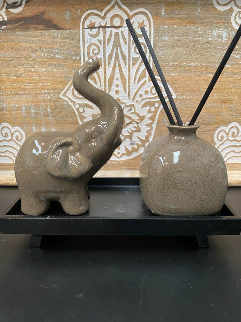 Difusor Elefante Marrón