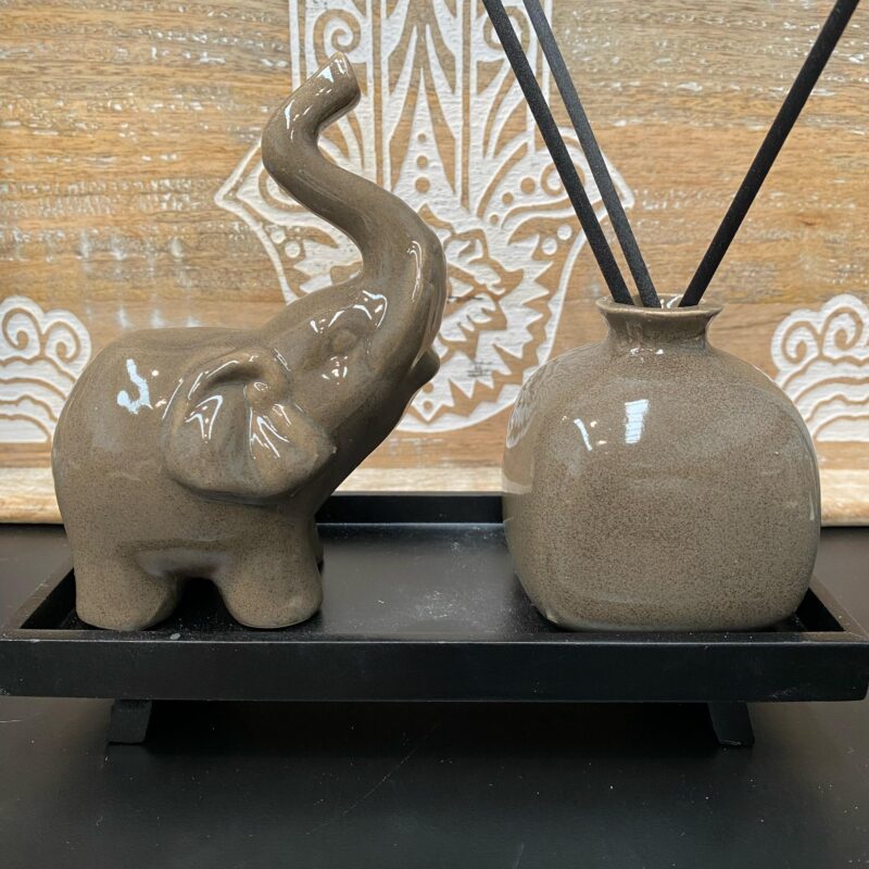 Difusor Elefante Marrón