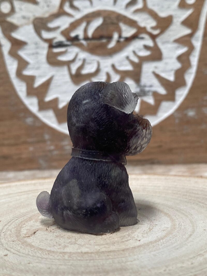 Perrito de Orgonita Amatista (4 cm) - Imagen 2