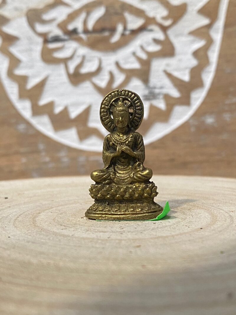 Mini Buda Bronce 3,5 cm (Modelo 2)