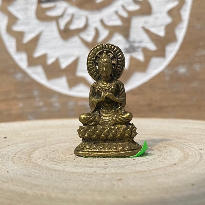 Mini Buda Bronce 3,5 cm (Modelo 2)