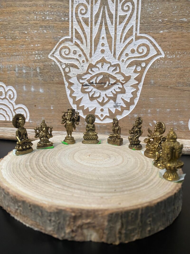 Mini Buda Bronce 3,5 cm (Modelo 2) - Imagen 2