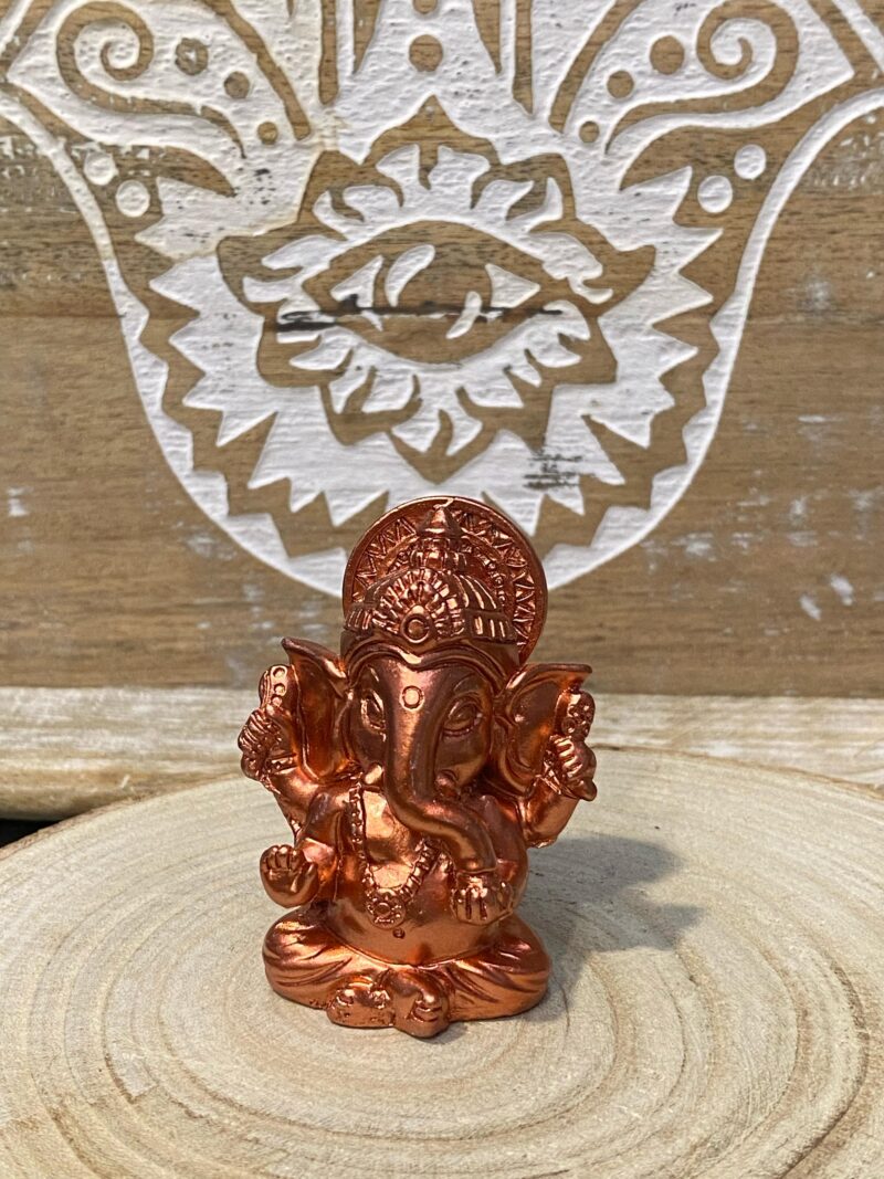 Mini Ganesha Bronce (6 cm)
