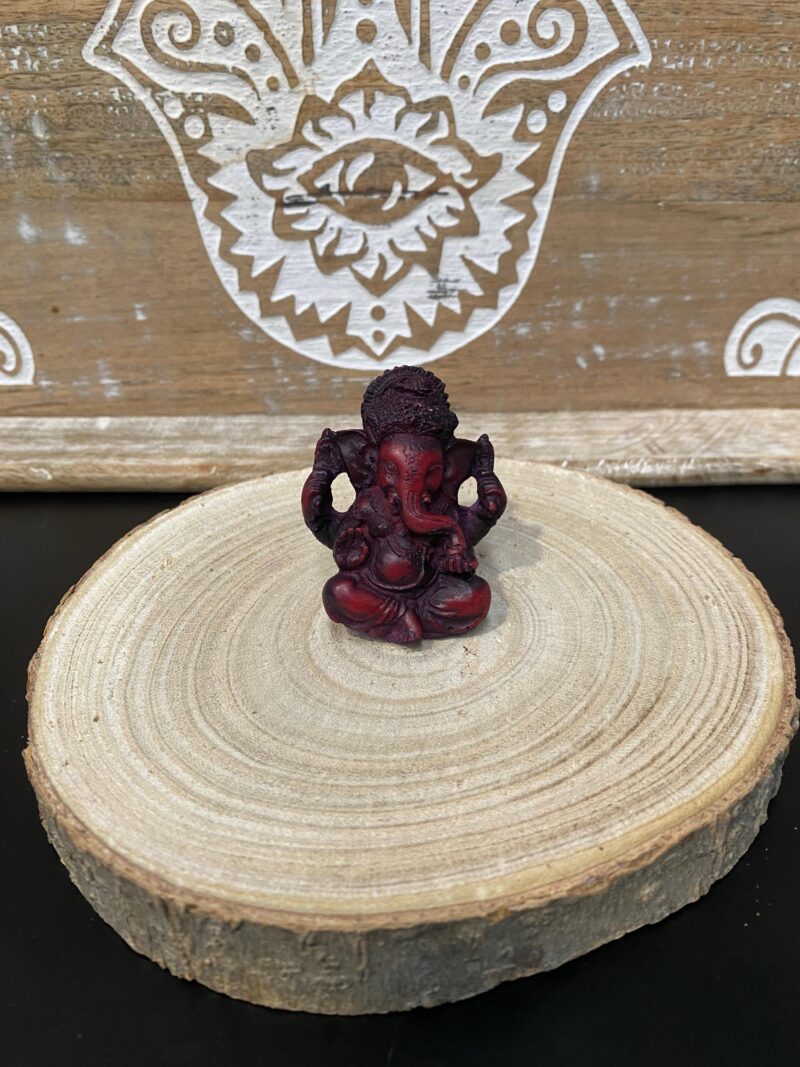 Ganesha Mini Tinto 5 cm - Imagen 2
