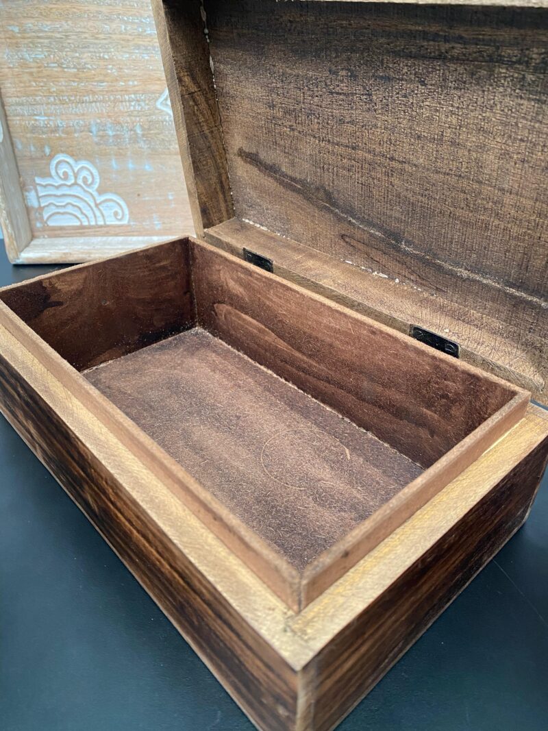 Caja Madera Grande 25x15x9 cm - Imagen 2