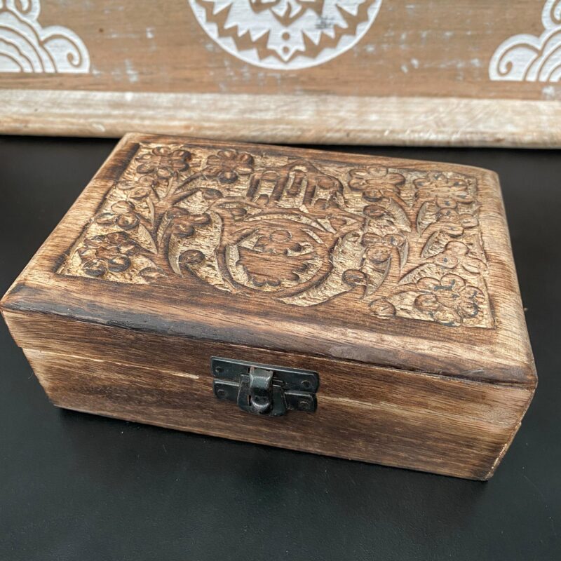 Caja Madera Mediana 15x10x5.8 cm Modelo 2