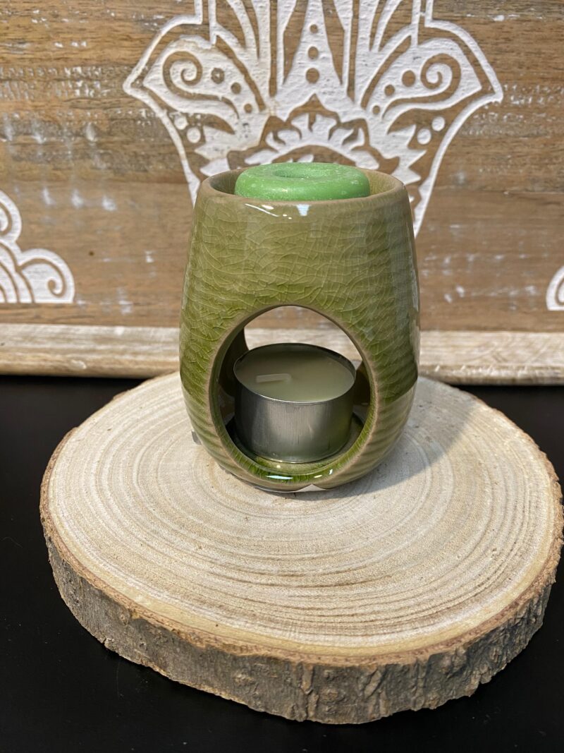 Quemador de Aceite/Ceras Peace verde