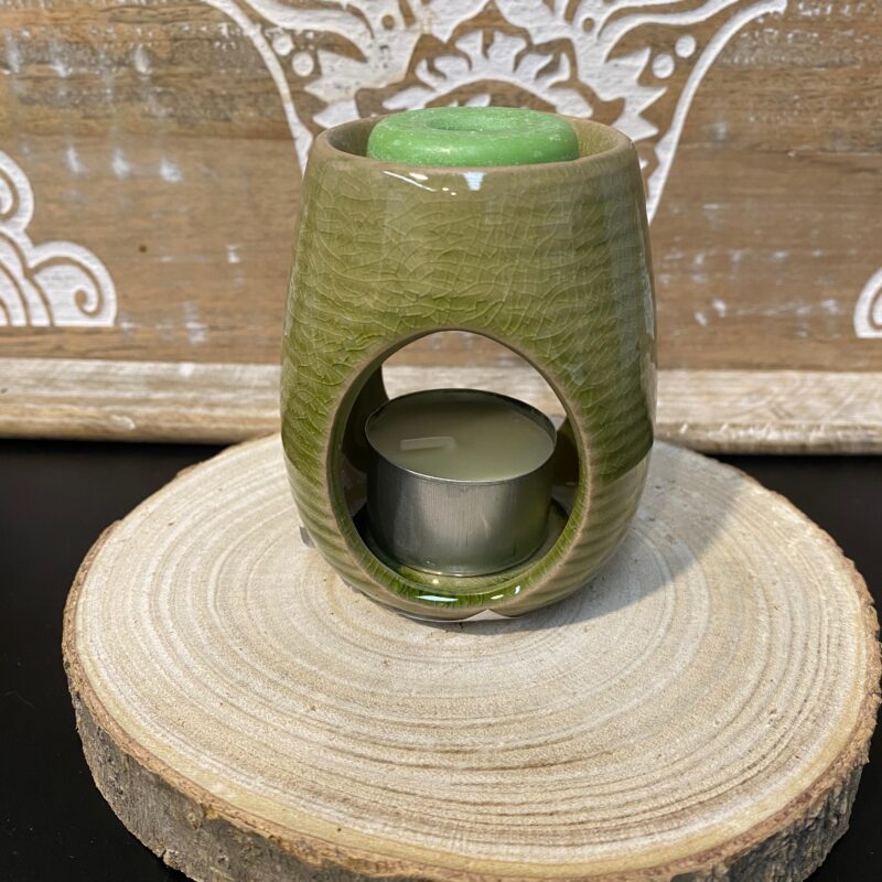 Quemador de Aceite/Ceras Peace verde