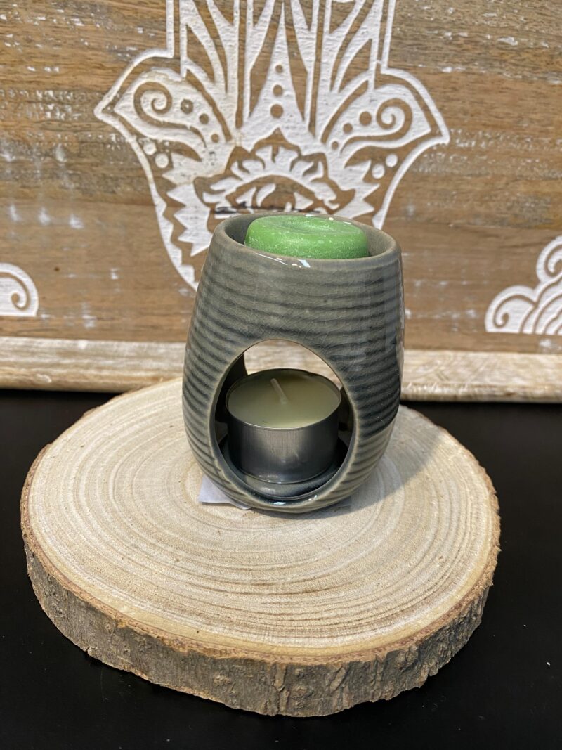 Quemador de Aceite/Ceras Peace Gris