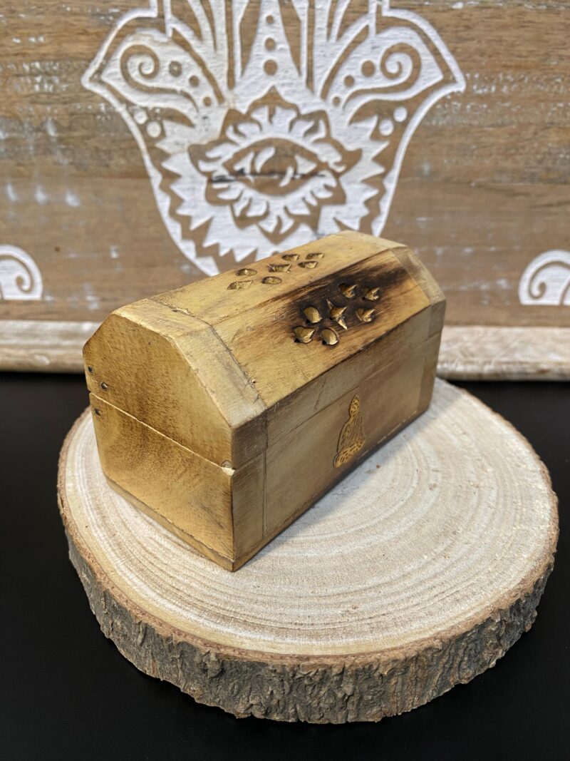 Baúl Para Conos de Incienso 9x5,3x5,85cm (Buda) - Imagen 3