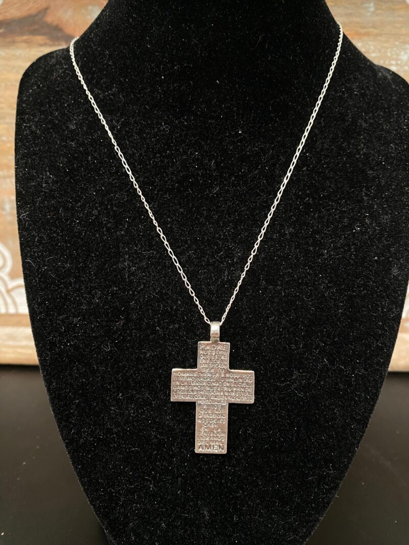 Colgante Cruz Oración Padre Nuestro