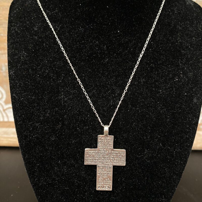 Colgante Cruz Oración Padre Nuestro
