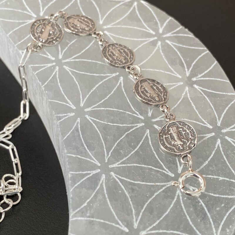 Pulsera San Benito - Plata de Ley