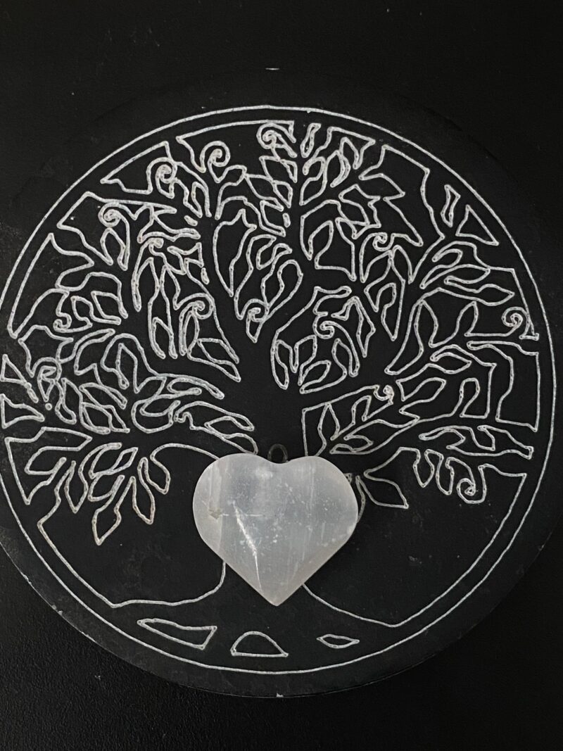 Colgante Corazón de Selenita
