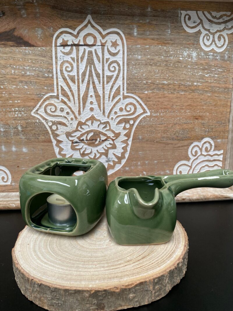 Quemador Esencia Cacito (Verde) - Imagen 2