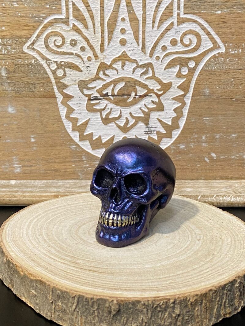 Mini Calavera Morado
