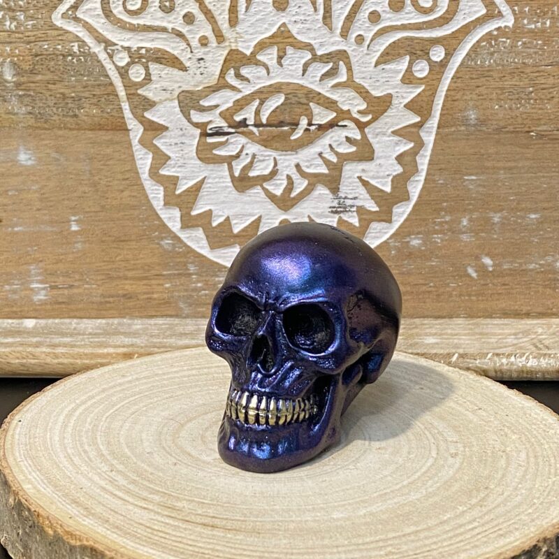Mini Calavera Morado