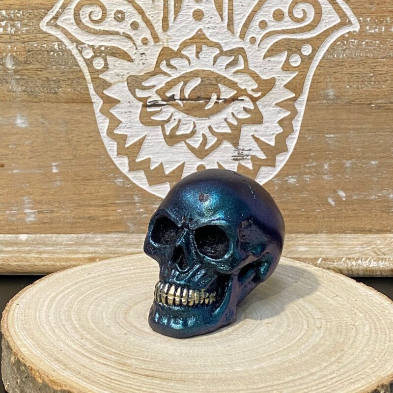 Mini Calavera Azul