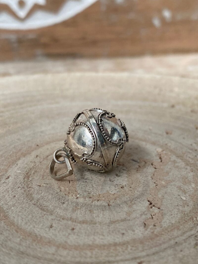 Colgante Llamador de Ángel Modelo 2 - Plata de Ley (Sin cadena)