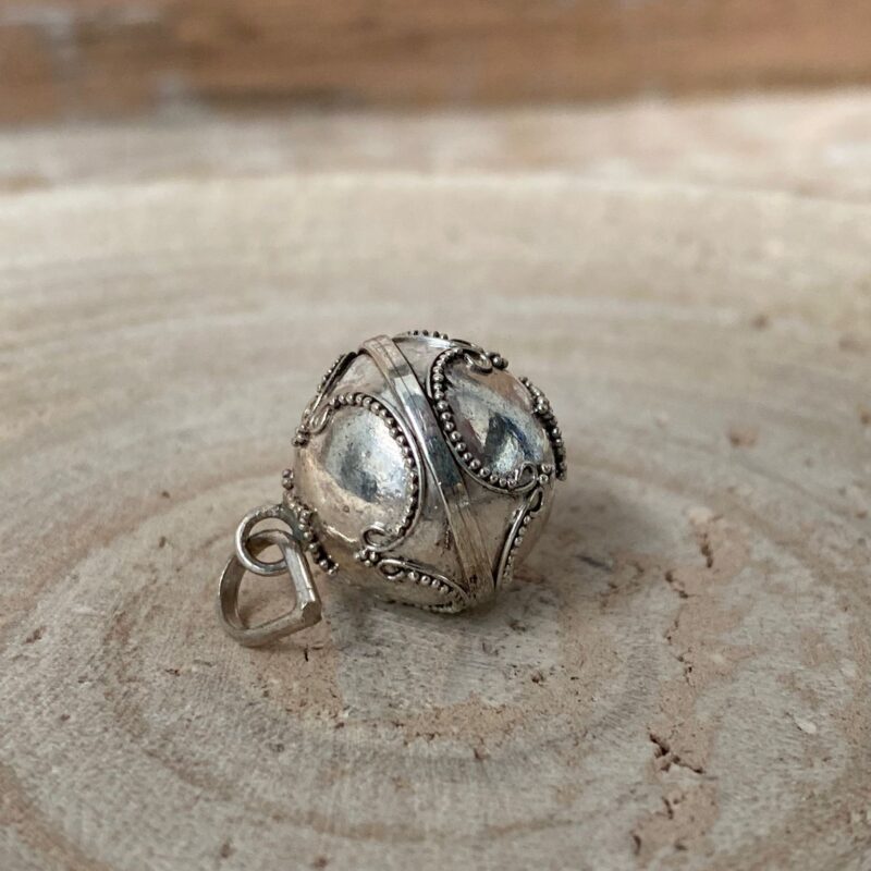 Colgante Llamador de Ángel Modelo 2 - Plata de Ley (Sin cadena)
