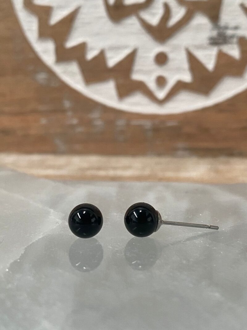 Pendientes Acero Inoxidable con Ónix