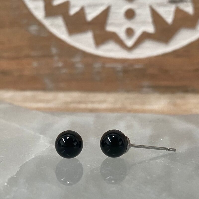 Pendientes Acero Inoxidable con Ónix