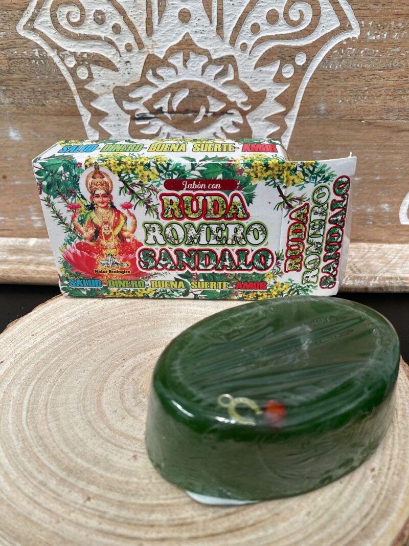 Jabón con Ruda Romero y Sándalo (Natur Ecológico)