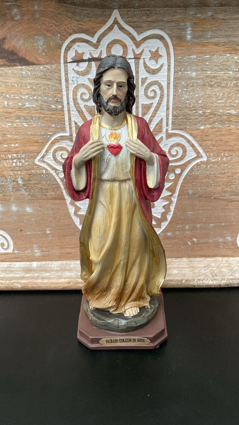 Sagrado Corazón de Jesús 8x7.5x21.5cm