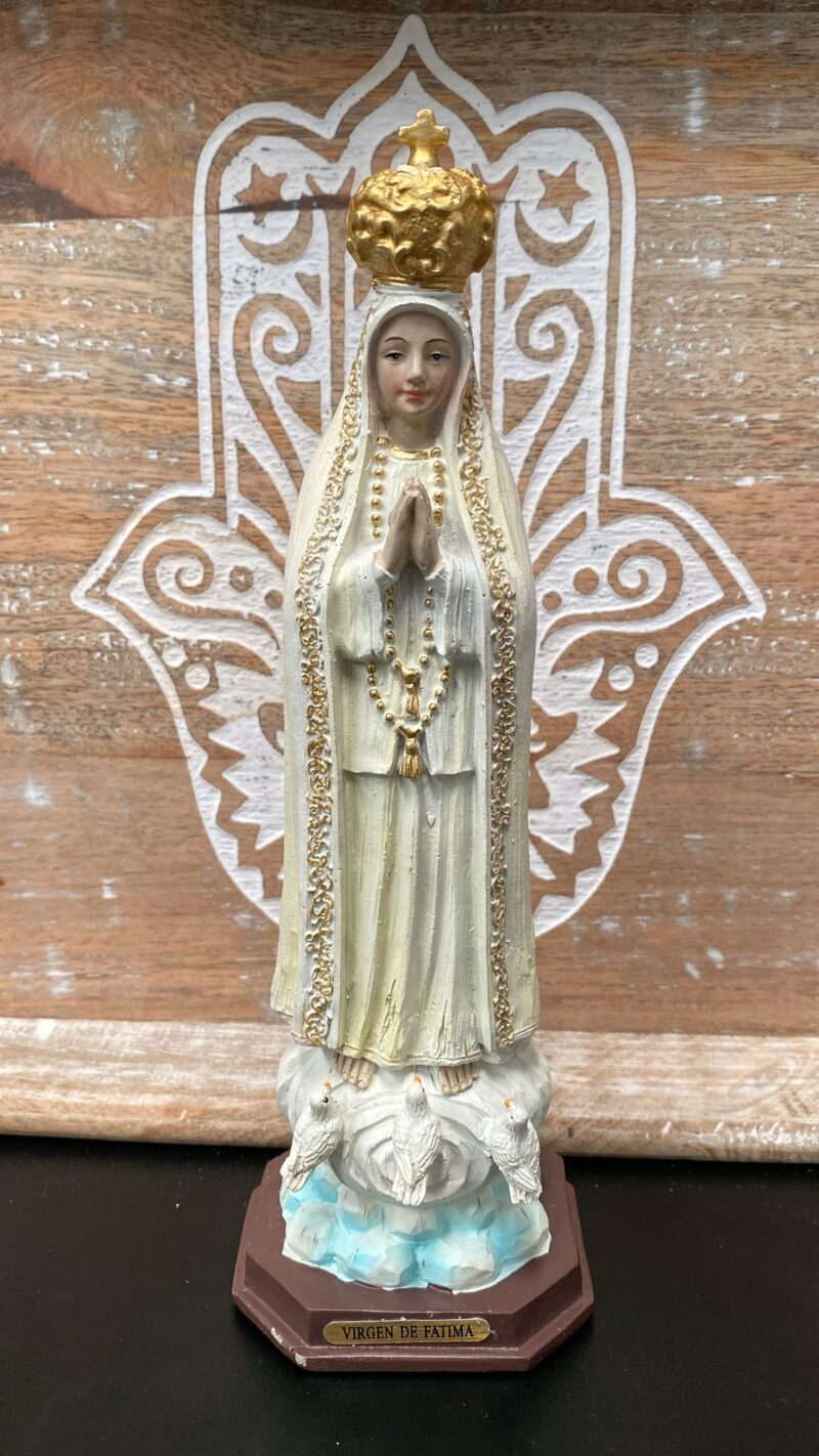 Virgen de Fátima 7x6.5x21.3cm