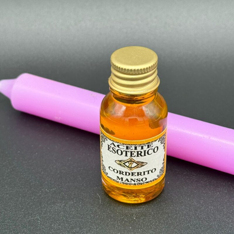Aceite Para Rituales Corderito Manso