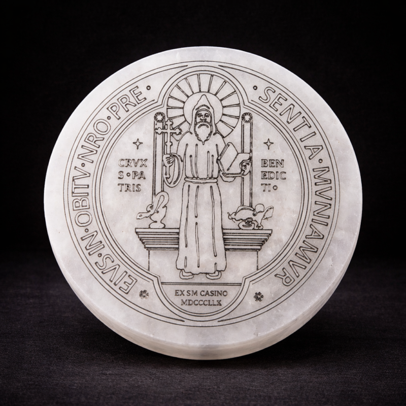 Placa Selenita 10 cm (San Benito)