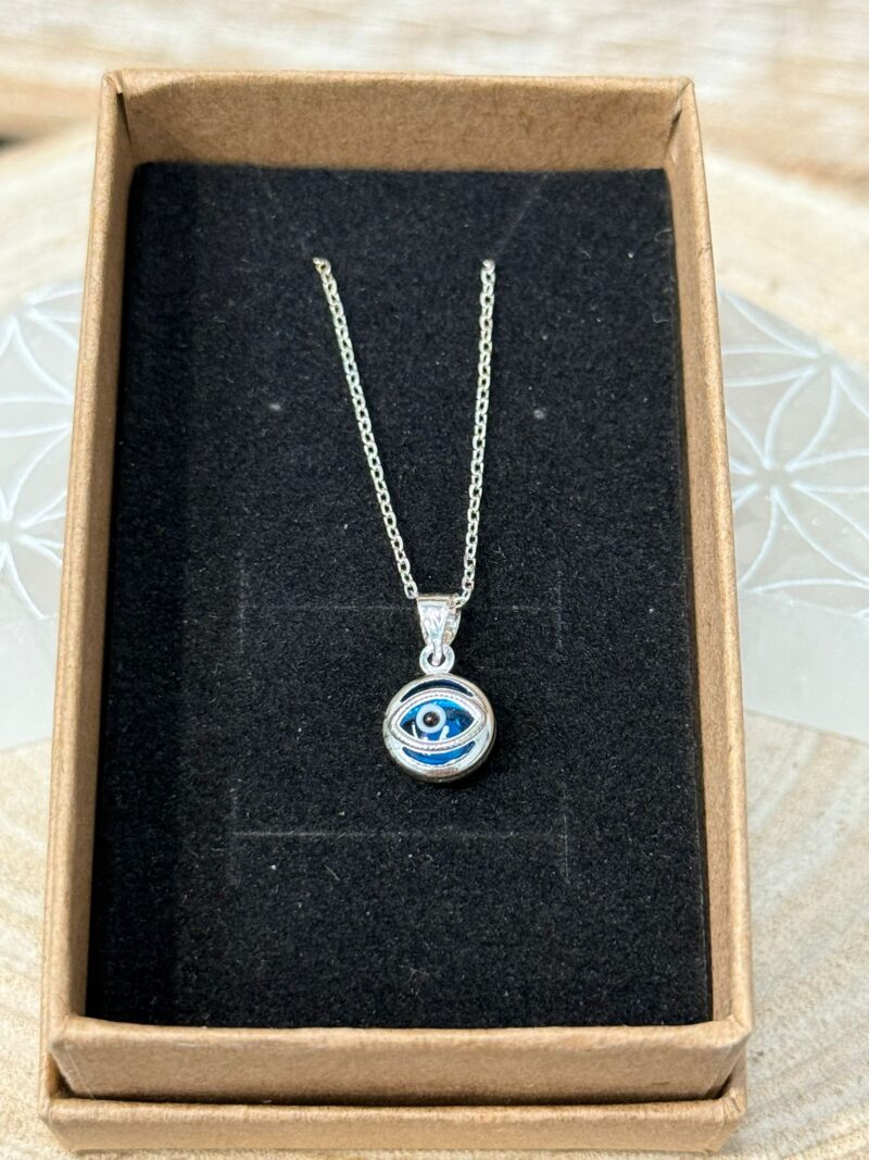 Colgante Ojo Turco - Plata de Ley (Modelo 1)