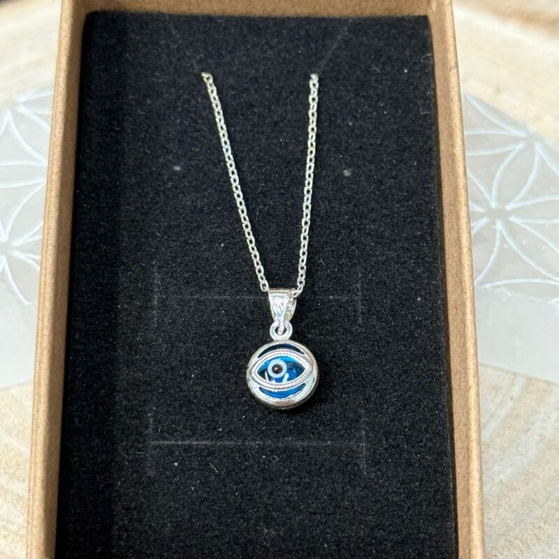 Colgante Ojo Turco - Plata de Ley (Modelo 1)