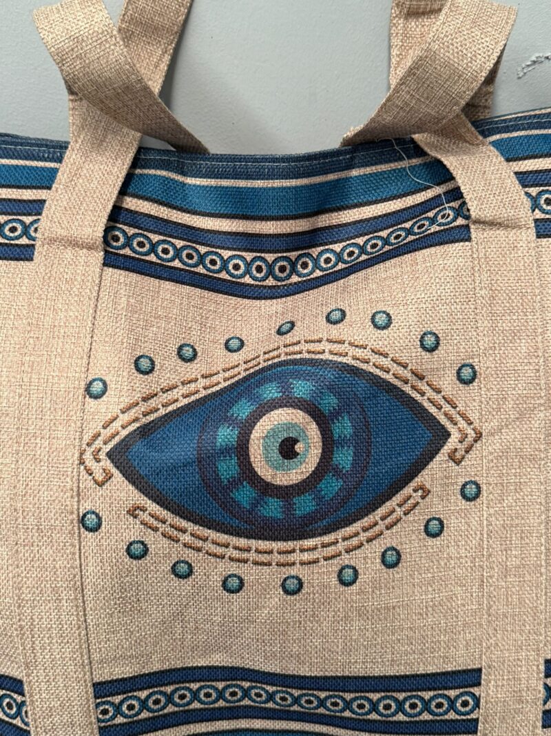 Bolso de Playa (Ojo Turco Marrón Modelo 1)