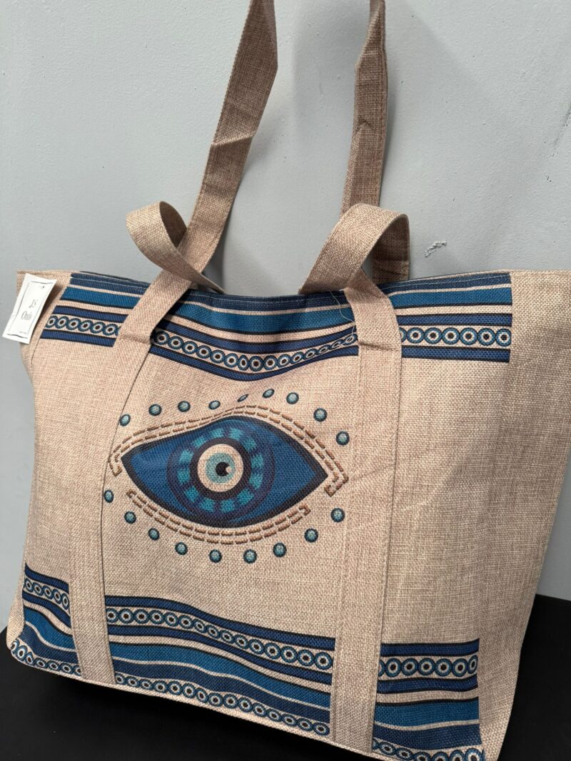 Bolso de Playa (Ojo Turco Marrón Modelo 1) - Imagen 2