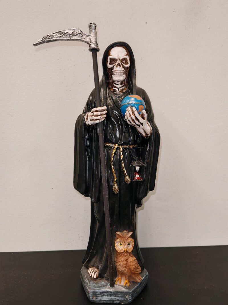 Santa Muerte Negra 30cm - Imagen 2