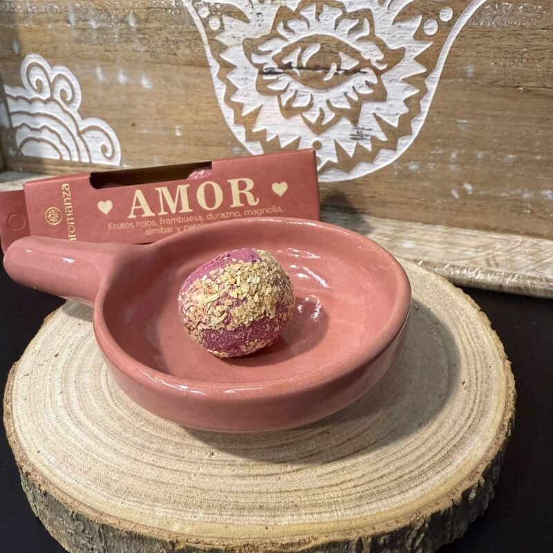 Quemador Cerámica Rosa Grande