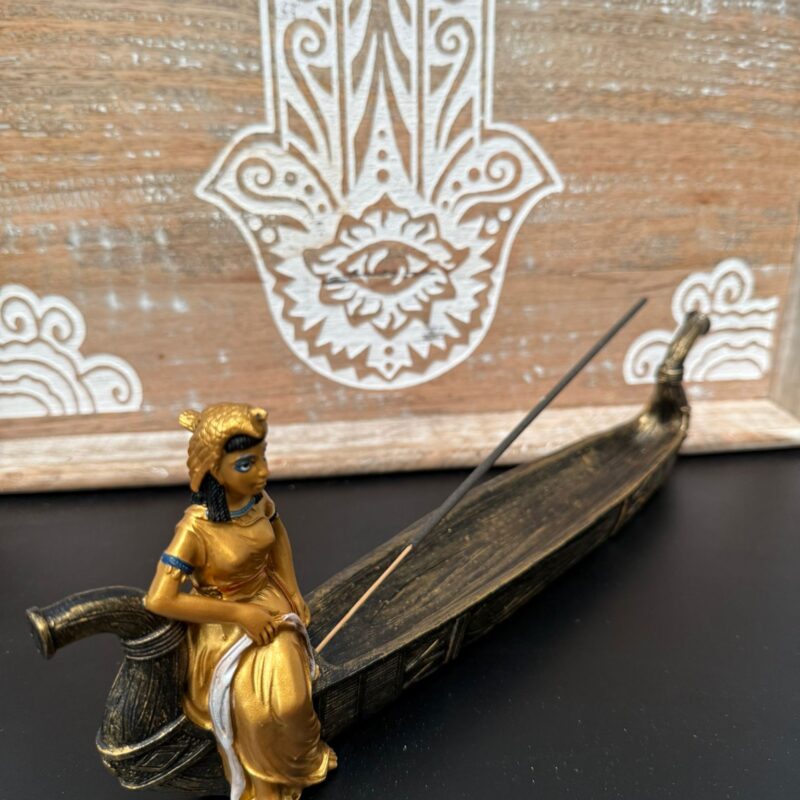 Incensario Canoa Nefertiti