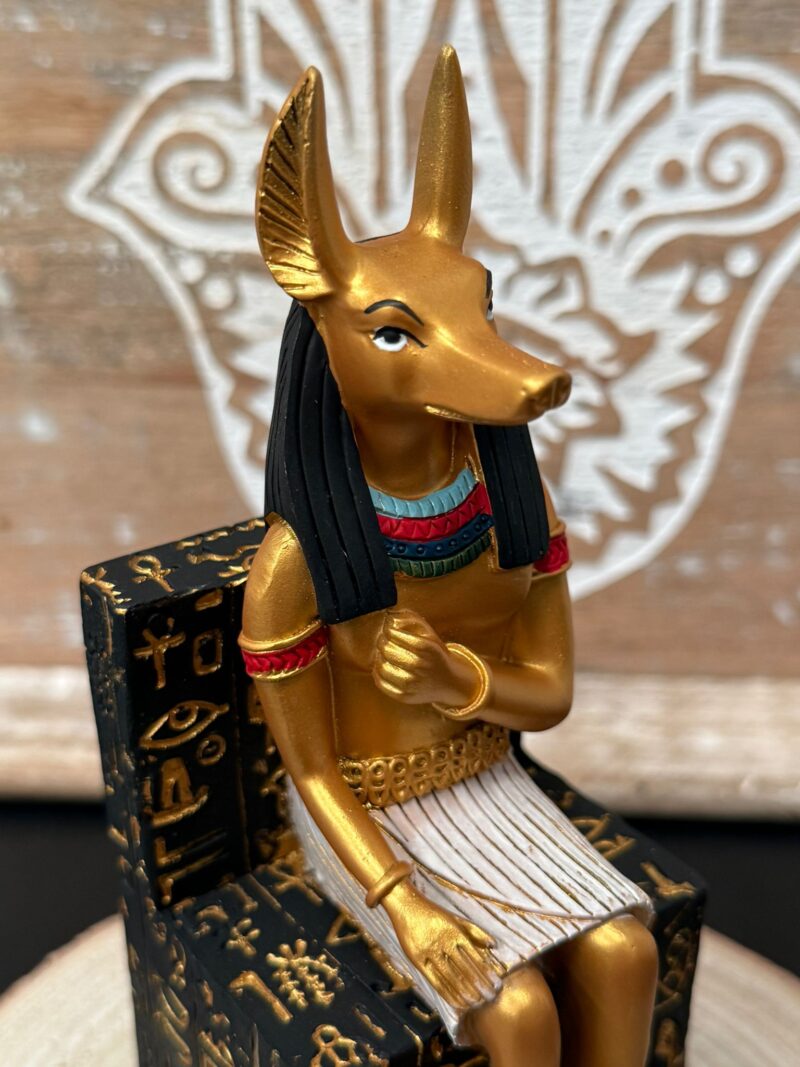 Figura Anubis Sentado (16cm)