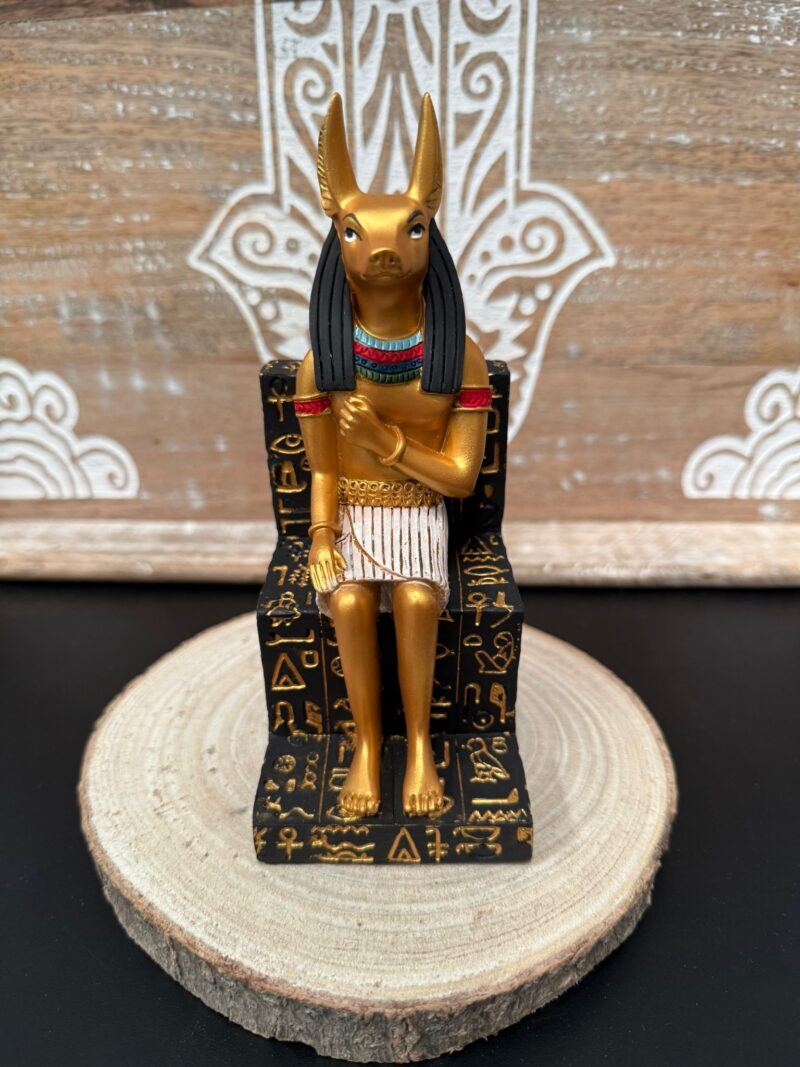 Figura Anubis Sentado (16cm) - Imagen 3
