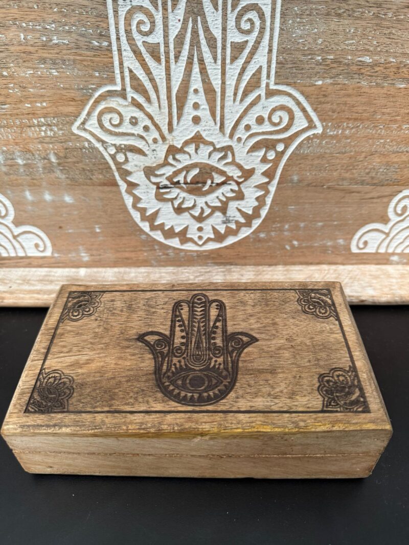 Caja Madera Mano Fátima
