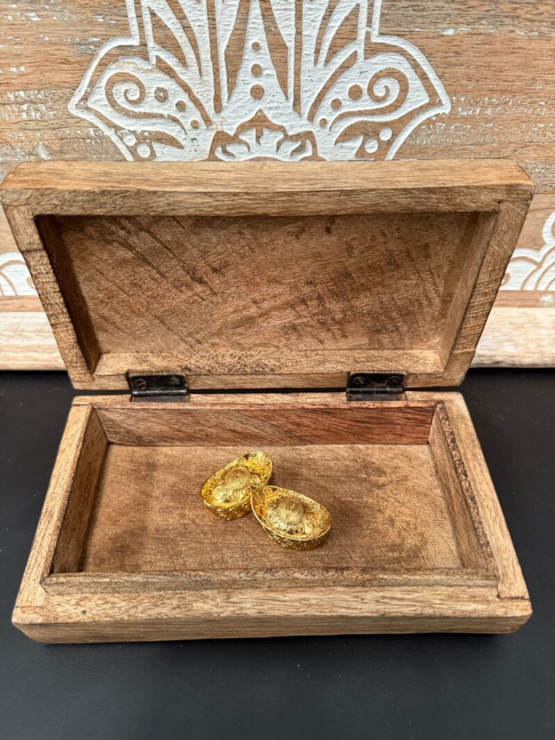 Caja Pequeña Esmaltada Buda - Imagen 2